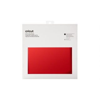 (2008721)Cricut Foil Transfer Sheets 30x30cm Red (8pcs)