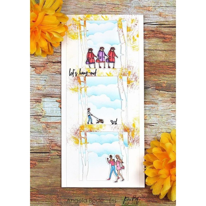 (BB-138D)Picket Fence Studios More for A Walk in the Park 3x4 Inch Metal Dies