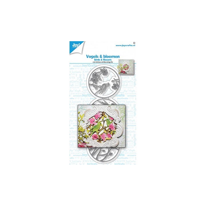 (6002/1615)Cutting embossing debossing dies - Birds & flowers