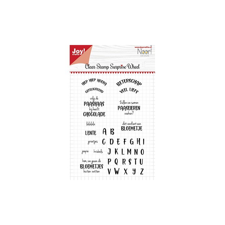 (6410/0531)Clear stamp Noor - Surprise Wheel