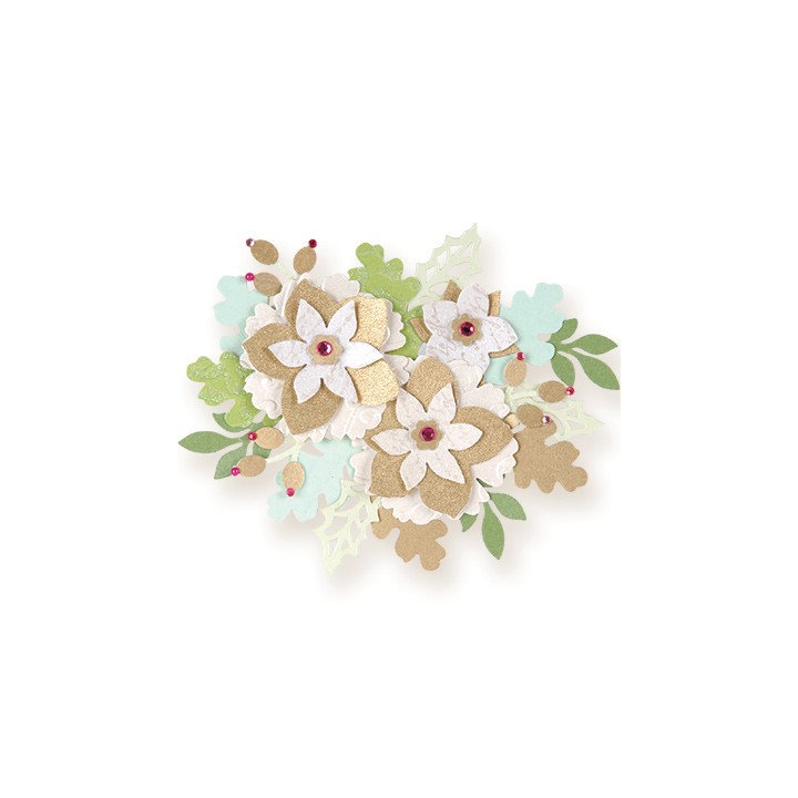 (658731)Sizzlits Die - Holiday Greenery