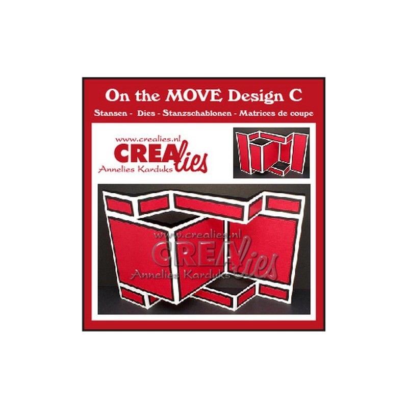 (CLMOVE03)Crealies On The Move Design C