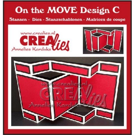 (CLMOVE03)Crealies On The Move Design C