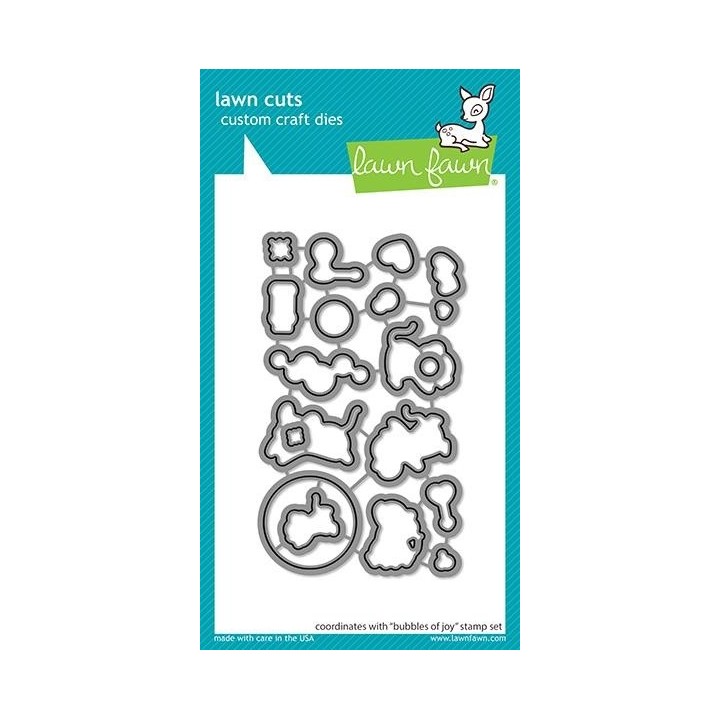(LF2501)Lawn Fawn Bubbles of Joy Dies