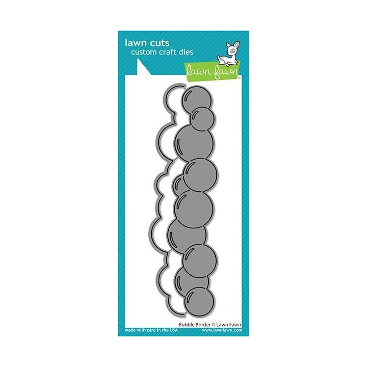 (LF2527)Lawn Fawn Bubble Border Dies