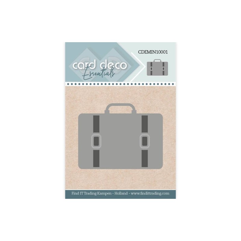 (CDEMIN10001)Card Deco Essentials - Mini Dies - Suitcase