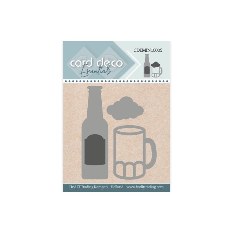 (CDEMIN10005)Card Deco Essentials - Mini Dies - Beer