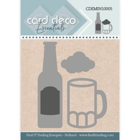 (CDEMIN10005)Card Deco Essentials - Mini Dies - Beer