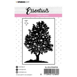 (SL-ES-STAMP26)Studio light Stamp Flower bush Essentials nr.26
