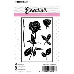 (SL-ES-STAMP28)Studio light Stamp Roses Essentials nr.28