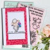 (PD8127)Polkadoodles Hoppy Birthday Clear Stamps