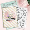 (PD8128)Polkadoodles Spring Showers Clear Stamps