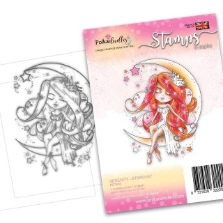 (PD7850)Polkadoodles Serenity Stardust Clear Stamps