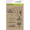 (2504)CraftEmotions clearstamps A6 - Birthday (Eng)