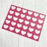 (T4T/592/A6L/Sta)Time For Tea Lots of Love Horizontal A6 Cover Plate Metal Dies