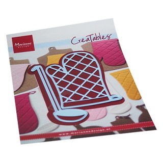 (LR0707)Creatables Oven mitt & spoon