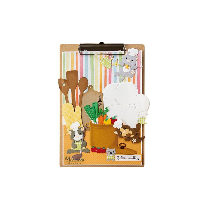 (LR0707)Creatables Oven mitt & spoon