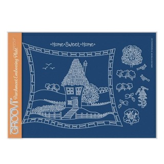 (GRO-HO-41750-04)Groovi Plate A5 SHAC THE HOUSE THAT BARB BUILT