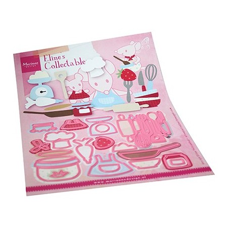 (COL1493)Collectables Eline's Kitchen accessories