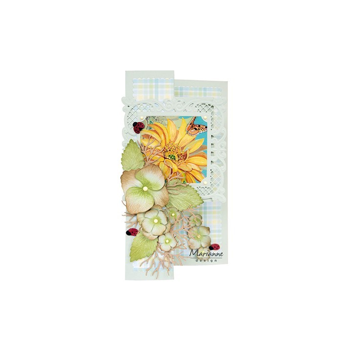 (EWK1284)Gorgious Flowers