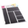 (CS1082)Clear stamp Colorful Silhouette - Basic Rectangles