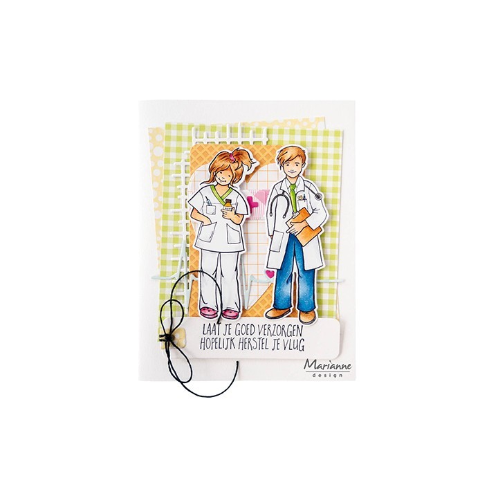 (HT1660)Clear stamp Hetty's Doctor