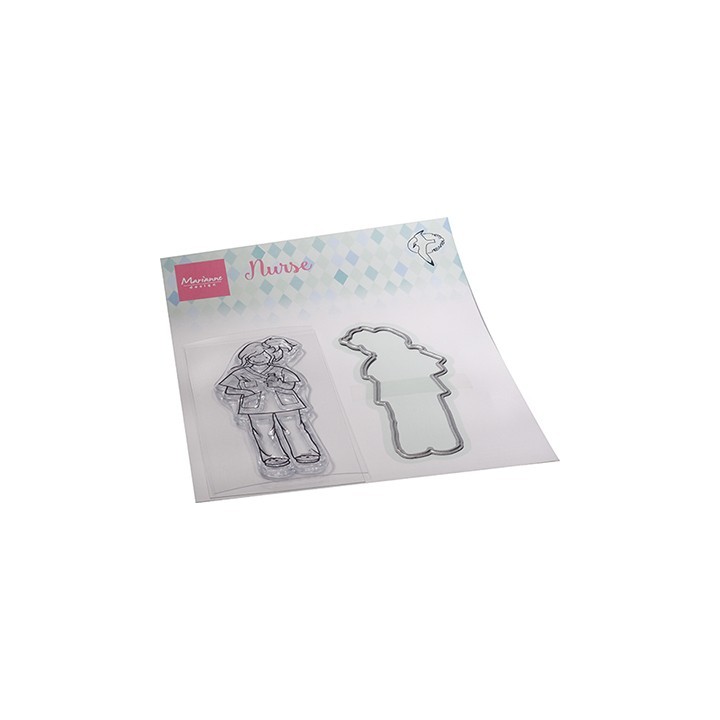 (HT1661)Clear stamp Hetty's Nurse