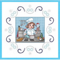 (STDO154)Stitch and Do 154 - Yvonne Creations - Bubbly Girls - Professions