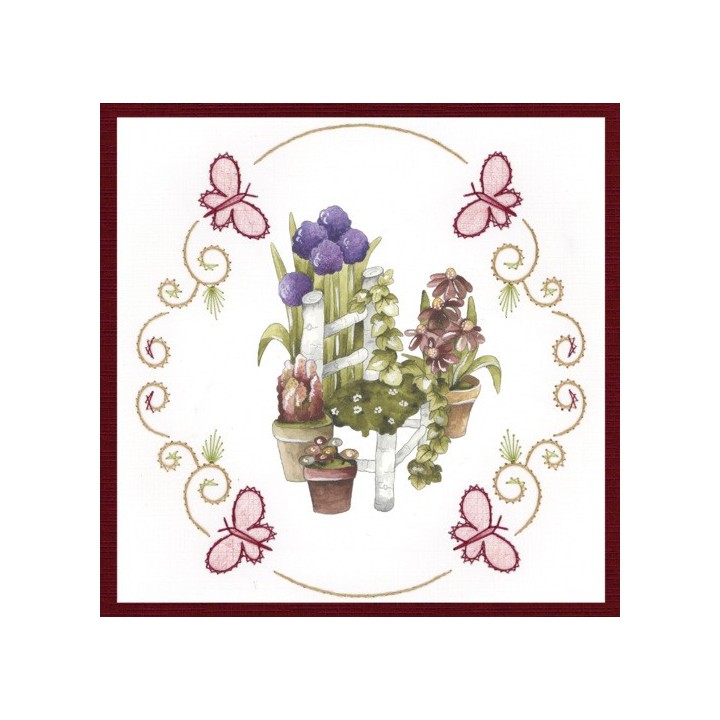 (STDO155)Stitch and Do 155 - Precious Marieke - Beautiful Garden - Allium