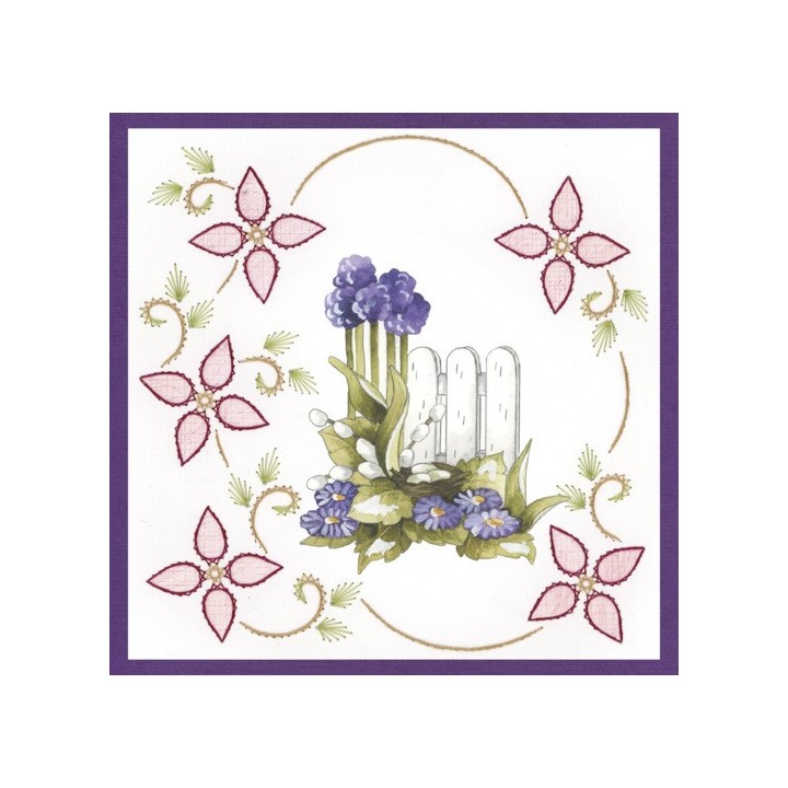 (STDO155)Stitch and Do 155 - Precious Marieke - Beautiful Garden - Allium