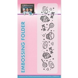 (YCEMB10010)Embossingfolder - Yvonne Creations - Bubbly Girls - Professions
