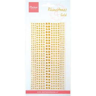 (CA3155)Rhine stones Gold