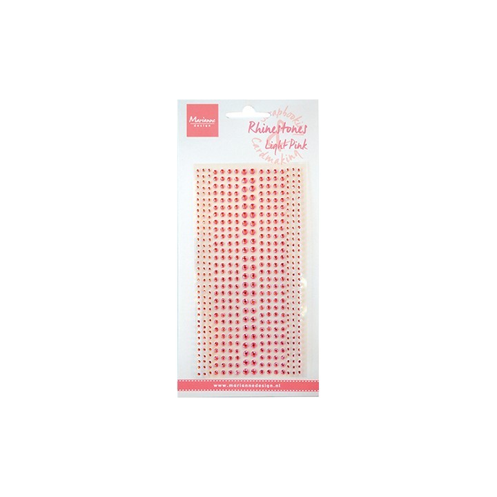 (CA3156)Rhine stones Light pink