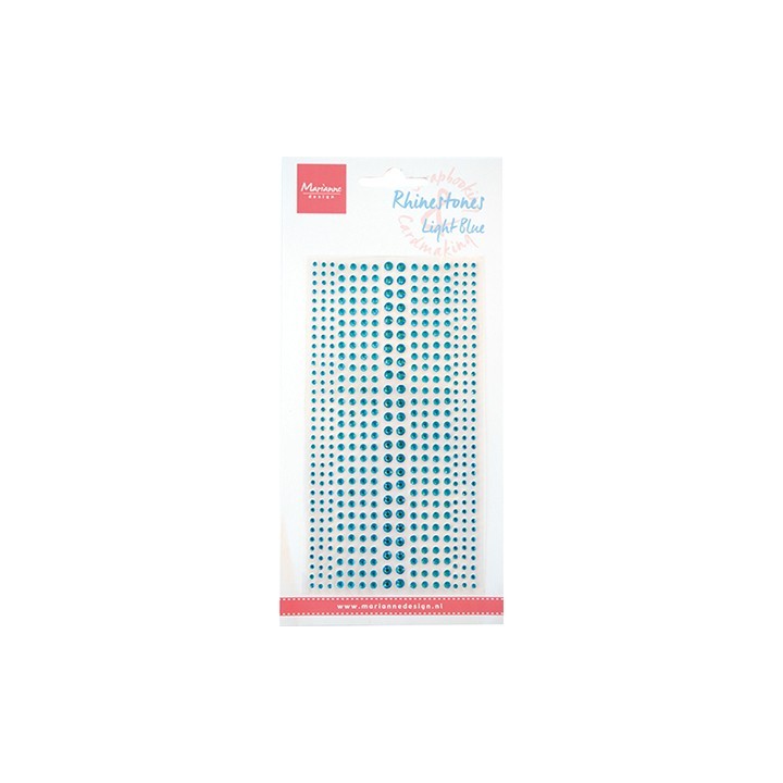 (CA3157)Rhine stones Light blue