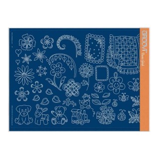 (GRO-LW-41616-16)Groovi plate A4 - LINDA'S WILLIAMS CHILDREN'S ACCESSORIES