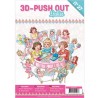 (3DPO10027)3D Push Out book 27 - Ladies