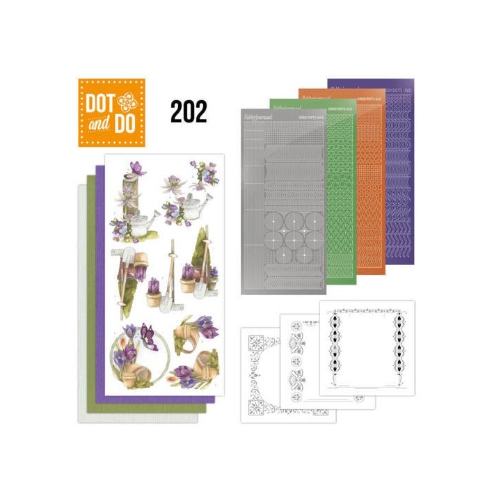 (DODO202)Dot and Do 202 - Precious Marieke - Beautiful Garden - Butterfly