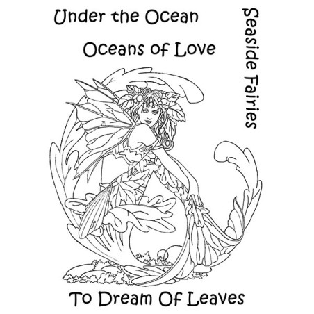 (LCMC007)The Card Hut Mythical Creatures: To Dream Of Leaves CLear Stamps