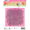 (SL-SWF-STAMP528)Studio light SL Clear Stamp background Say it with flowers nr.528