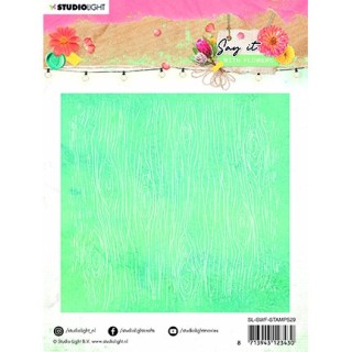 (SL-SWF-STAMP529)Studio light SL Clear Stamp background Say it with flowers nr.529