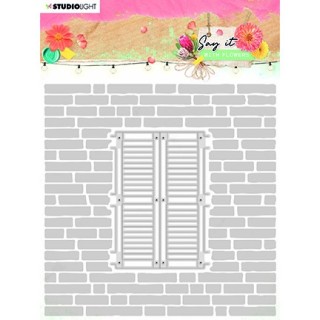 (SL-SWF-EMBCD11)Studio Light SL Emb. Folder & Cutting Die Say it with flowers nr.11