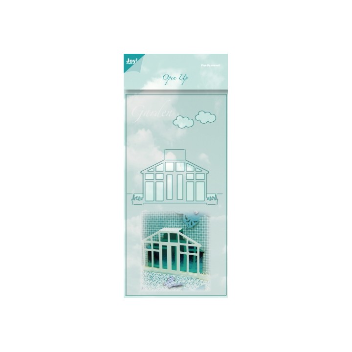 (6003/2010)Cutting & Embossing stencil huisje