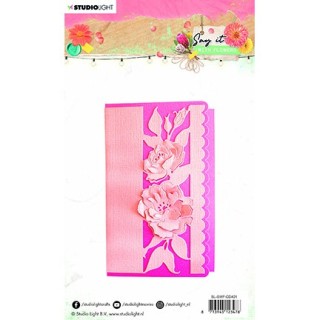 (SL-SWF-CD401)Studio Light SL Cutting & Emb. Die Say it with flowers nr.401