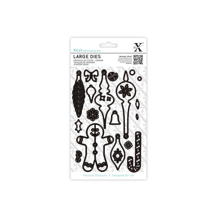 (XCU503909)Large Dies - Christmas Medley (22pcs)
