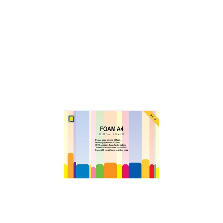 (3.3239)3D Foam A4, 3mm 1 sheet