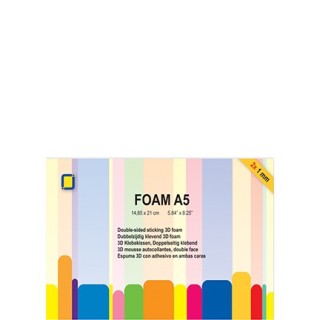 (3.3241)3D Foam A5, 1mm 2 sheets