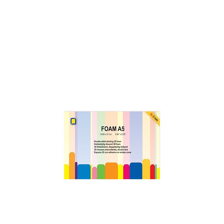 (3.3242)3D Foam A5, 2mm 2 sheets