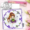 (PD7848)Polkadoodles Serenity Daisy Dance Clear Stamps