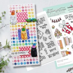 (PD8136)Polkadoodles Sweet Birthday Clear Stamps
