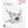 (FLO030)Nellie`s Choice Clearstamp - Magnolia flower